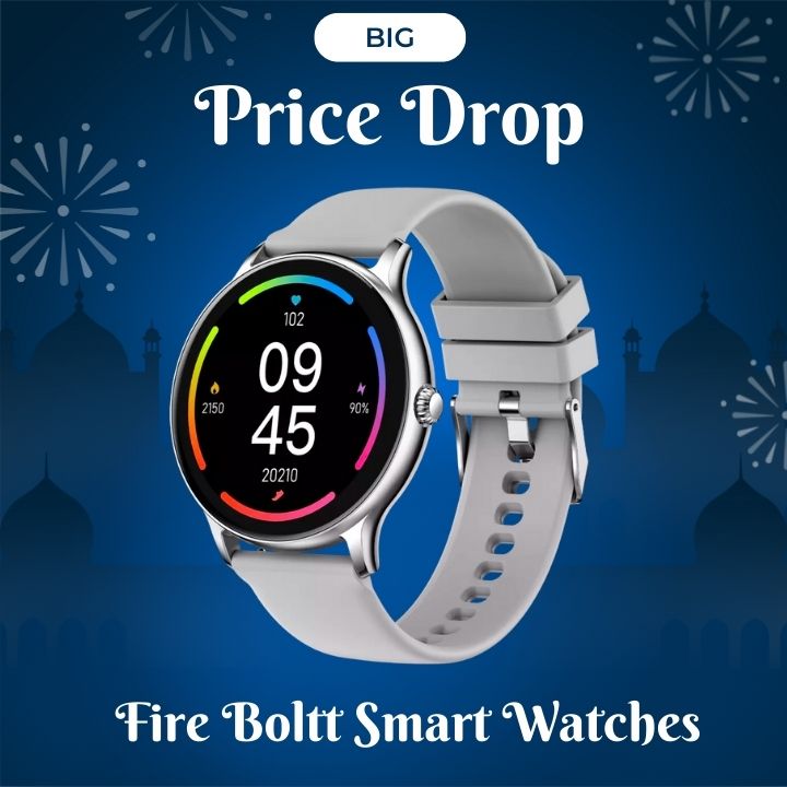Get Additional 5% Discount on 🔥 Fire-Boltt Smart Watches ⌚️