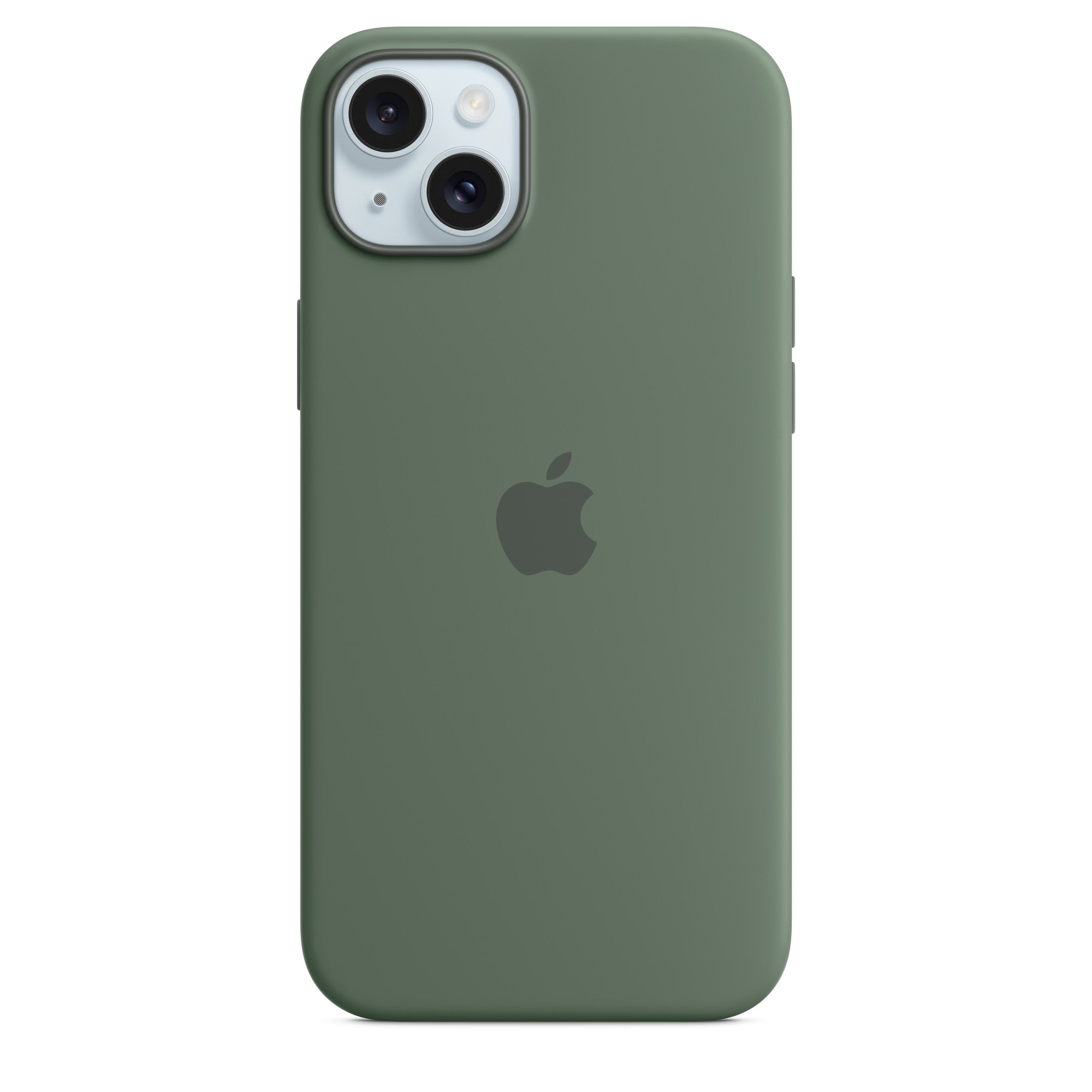 iPhone 15 Silicone Case with Wireless Charging Support