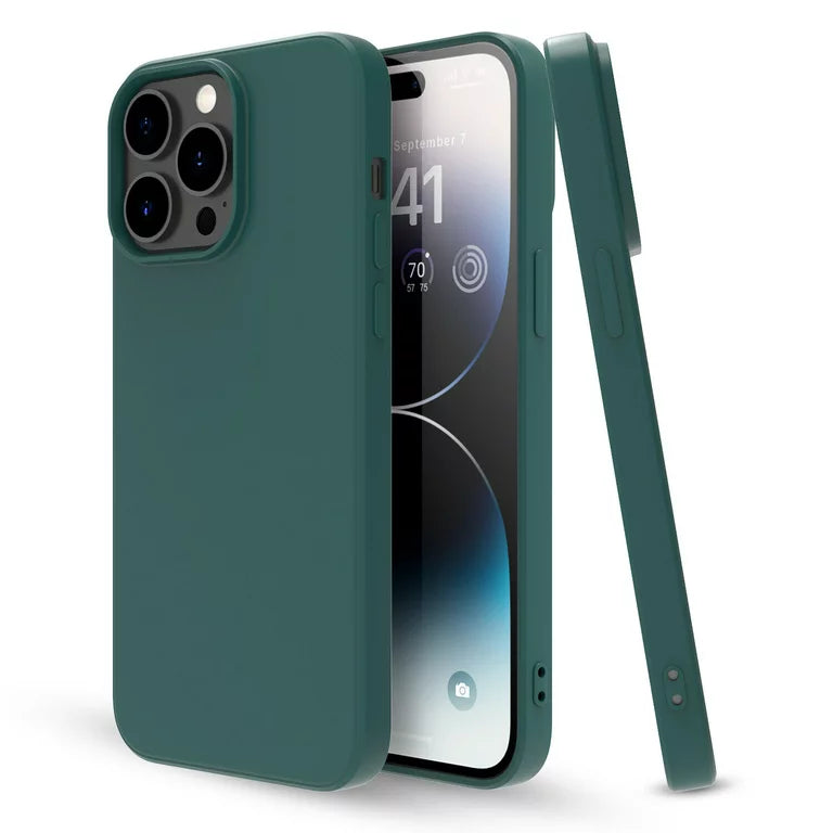 iPhone 13 Pro Max Silicone Case with Wireless Charging Support