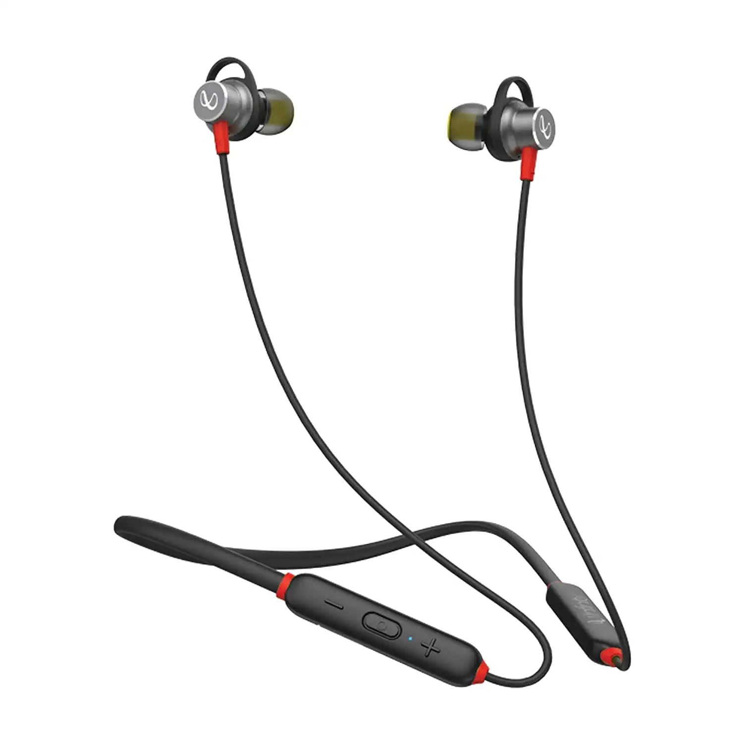 Infinity (JBL) Glide 120, in Ear Wireless Earphones with Mic,12mm Drivers, Bluetooth 5.0, IPX5 Sweatproof (Black&Red)