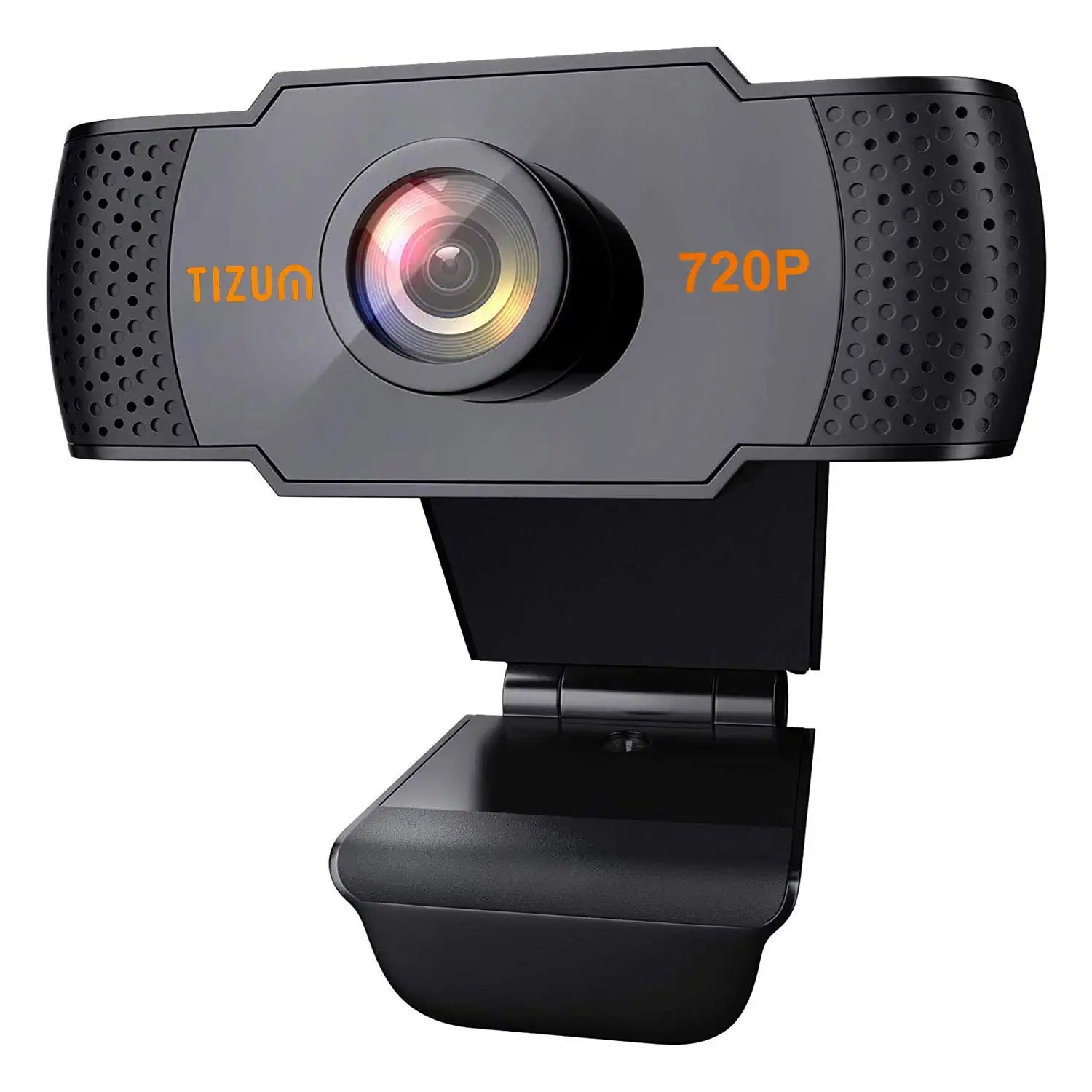 Tizum ZW79- HD 720p Webcam, Widescreen Viewing Angle, Auto Light Correction, Noise-Reducing Mic, for Skype, FaceTime..