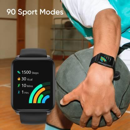 Dizo by realme Techlife Watch Smartwatch (Carbon Grey Strap, Regular) - onBeli