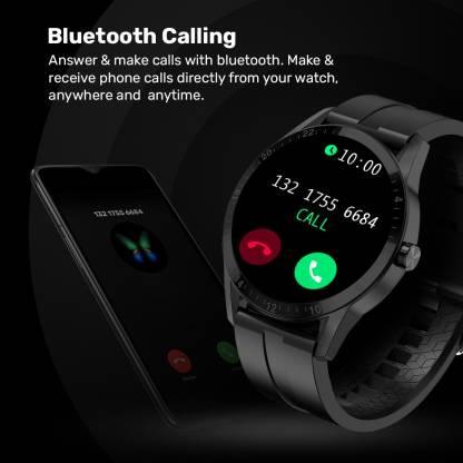Fire-Boltt Talk Bluetooth Calling Smartwatch (Black Strap, 46) - A - onBeli