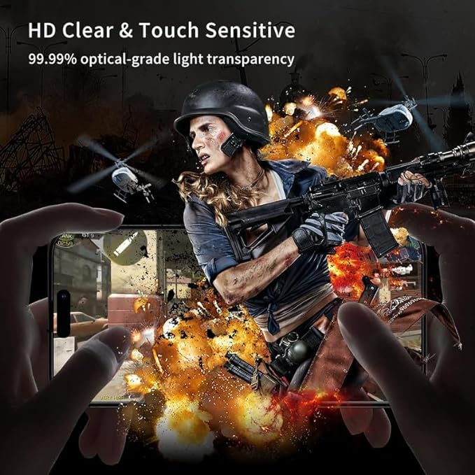 G-Rhino Super OG 6D Glass Anti Fingerprint Smooth high Transparent Tempered Glass for All iPhone Models