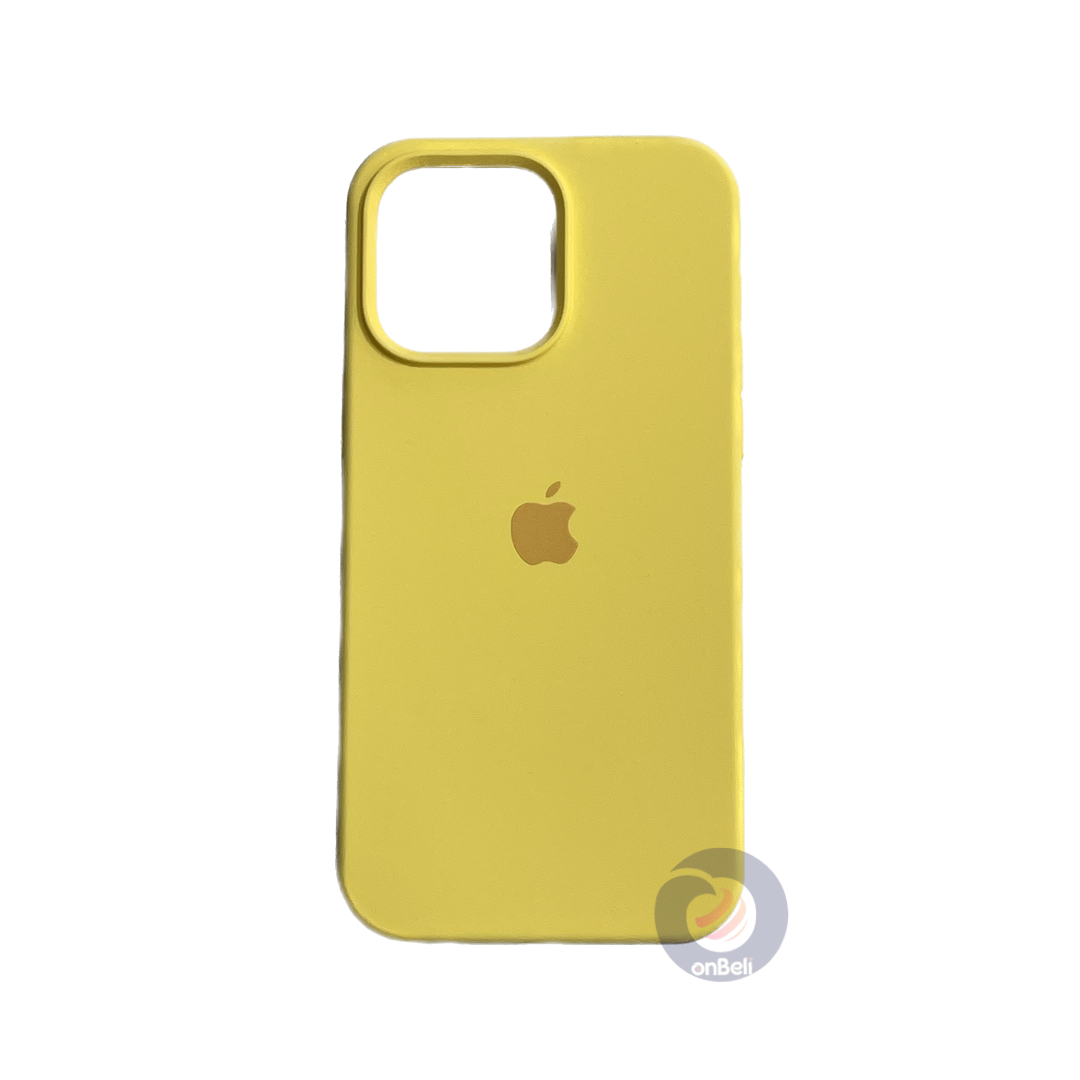 iPhone 14 Pro Max Silicone Case with Wireless Charging Support