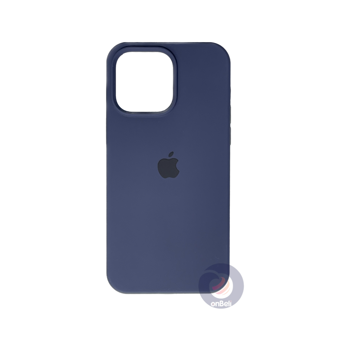 iPhone 15 Pro Max Silicone Case with Wireless Charging Support