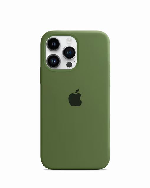 iPhone 14 Pro Max Silicone Case with Wireless Charging Support