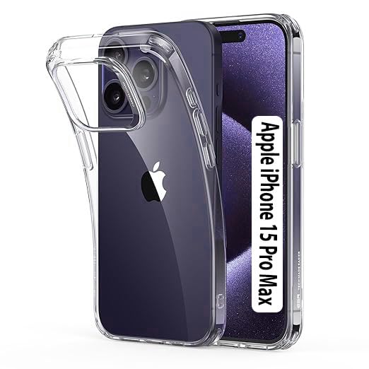 Clear Hybrid Transparent Back Cover/Cases for All iPhone Models
