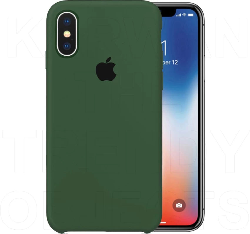 iPhone X / XS Silicone Case with Wireless Charging Support