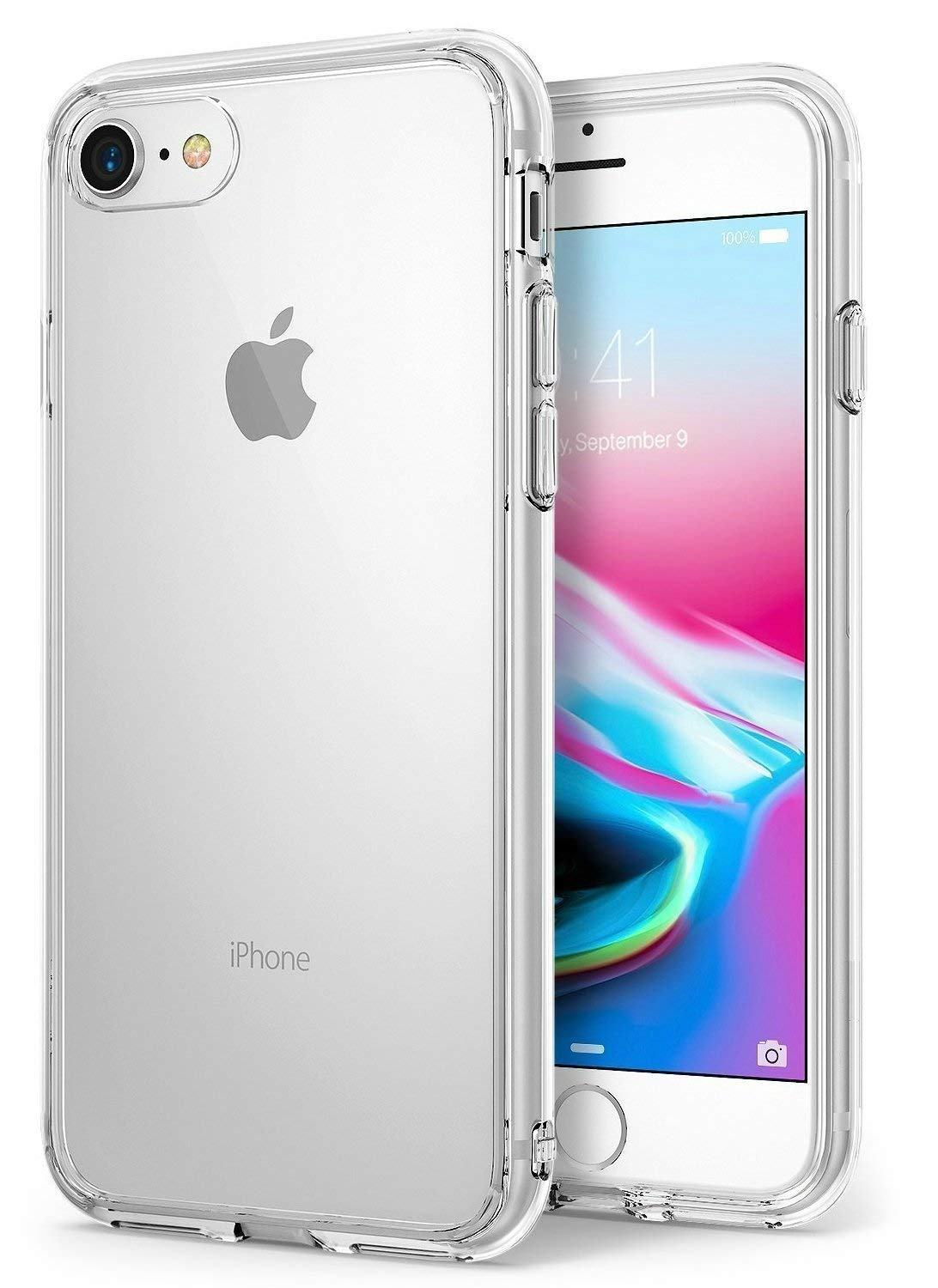 Clear Hybrid Transparent Back Cover/Cases for All iPhone Models