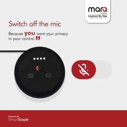 MarQ By Flipkart Smart Home Speaker (with Google Assistant) with Google Assistant Smart Speaker - A - onBeli